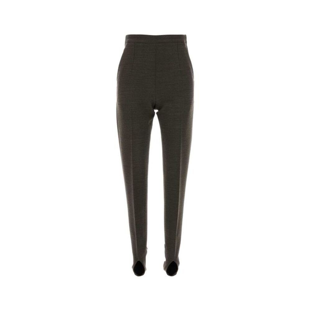 Jil Sander Women Mud Stretch Wool Blend Pant